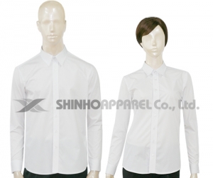 SHN-128ㅣ백색 남방 셔츠