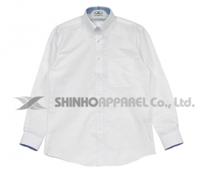 SHN-10 ㅣ백색 옥스포드 남방 셔츠
